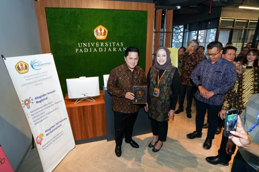 Kunjungan Menteri BUMN Erick Thohir ke Unpad Kantor Perwakilan di Jakarta