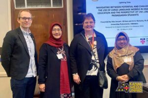 Unpad Buka Peluang Kerja Sama Pembelajaran Daring dengan University of London