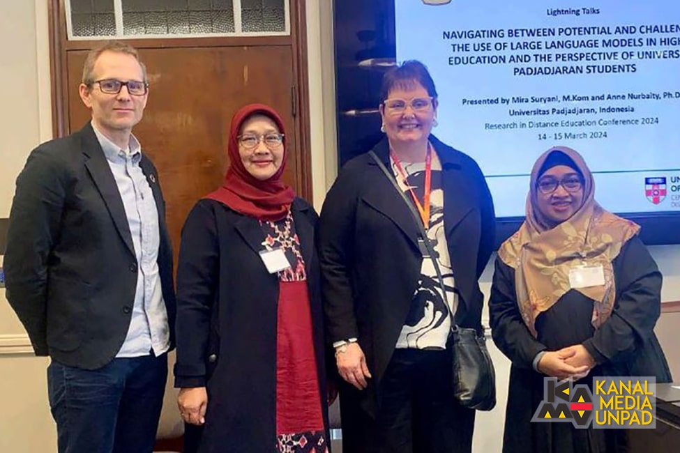 Unpad Buka Peluang Kerja Sama Pembelajaran Daring dengan University of London