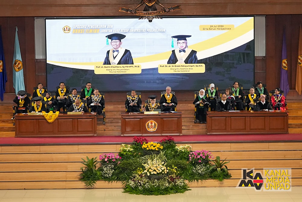 Unpad Kukuhkan Enam Profesor Baru