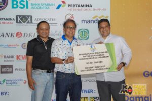 Perkumpulan Golf Alumni Unpad Sumbang Rp 167 Juta untuk Dana Abadi Padjadjaran