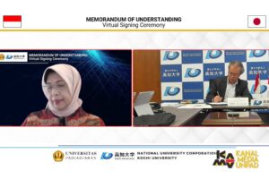 Unpad Tandatangani Kerja Sama Bidang Akademik dengan Kochi University Jepang