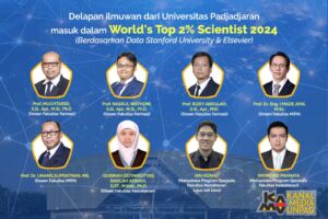 Dosen dan Mahasiswa Unpad Masuk Daftar 2% Ilmuwan Teratas Dunia