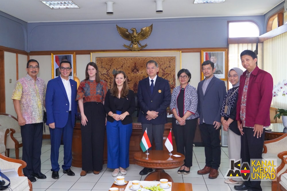 Terima Kunjungan Dubes Hungaria, Rektor Unpad Bahas Potensi Kerja sama Pendidikan